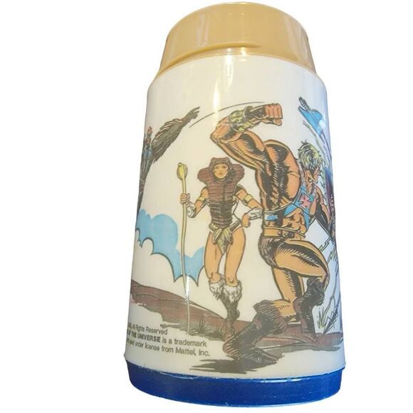 Masters Of The Universe Cup Mup Mattel 1983 Cartoon Thermas He-Man - Picture 4 of 8